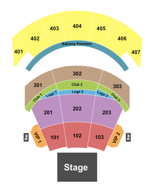 The Venue At Thunder Valley Casino Nate Bargatze Seating Chart